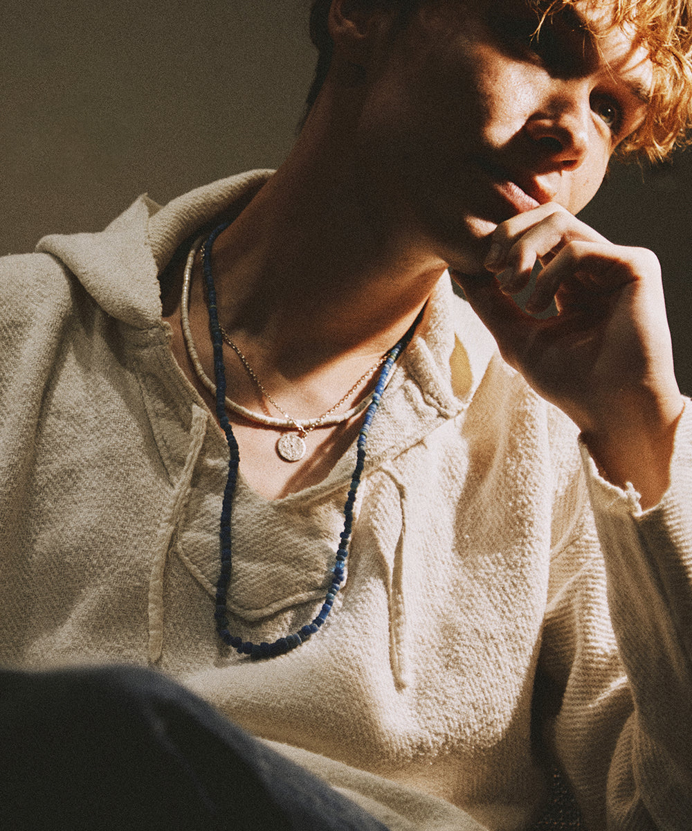 Heishi necklace / magnesite