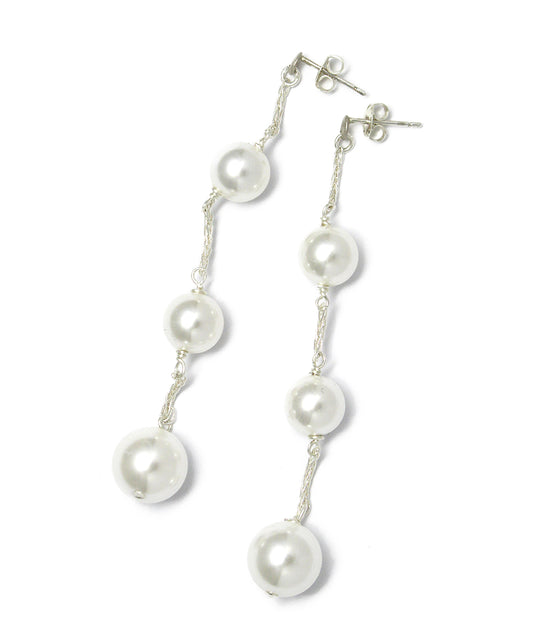 shell pearl earring