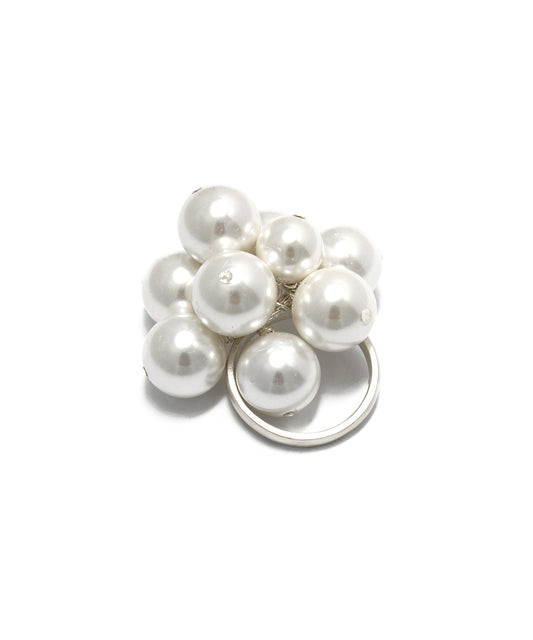 shell pearl ring