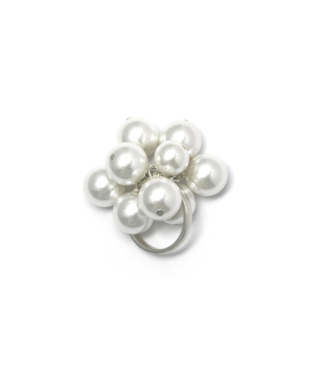 shell pearl ring