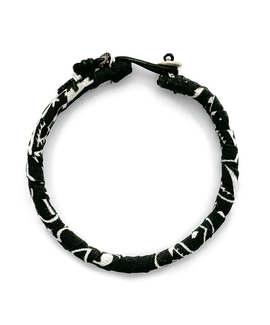 bandana bracelet (new) / black