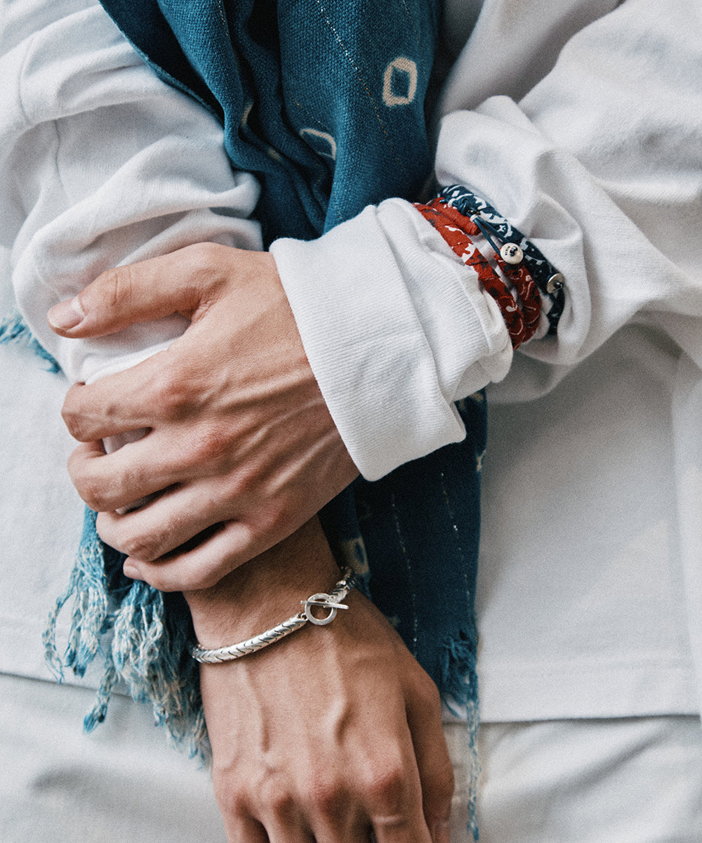bandana bracelet (new) / navy