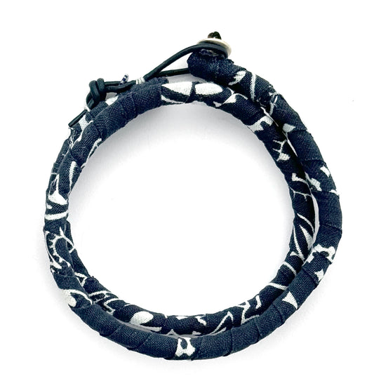 double wrap bandana bracelet / nevy