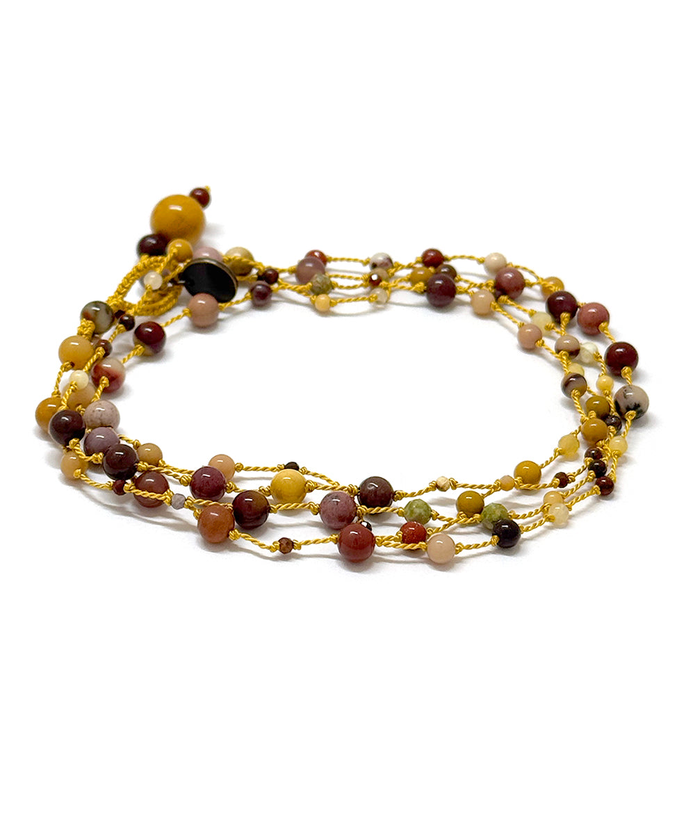 AIYANA necklace / mookaite