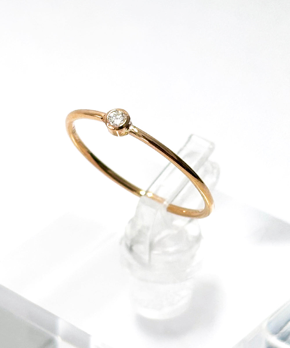 k10 gold/diamond ring
