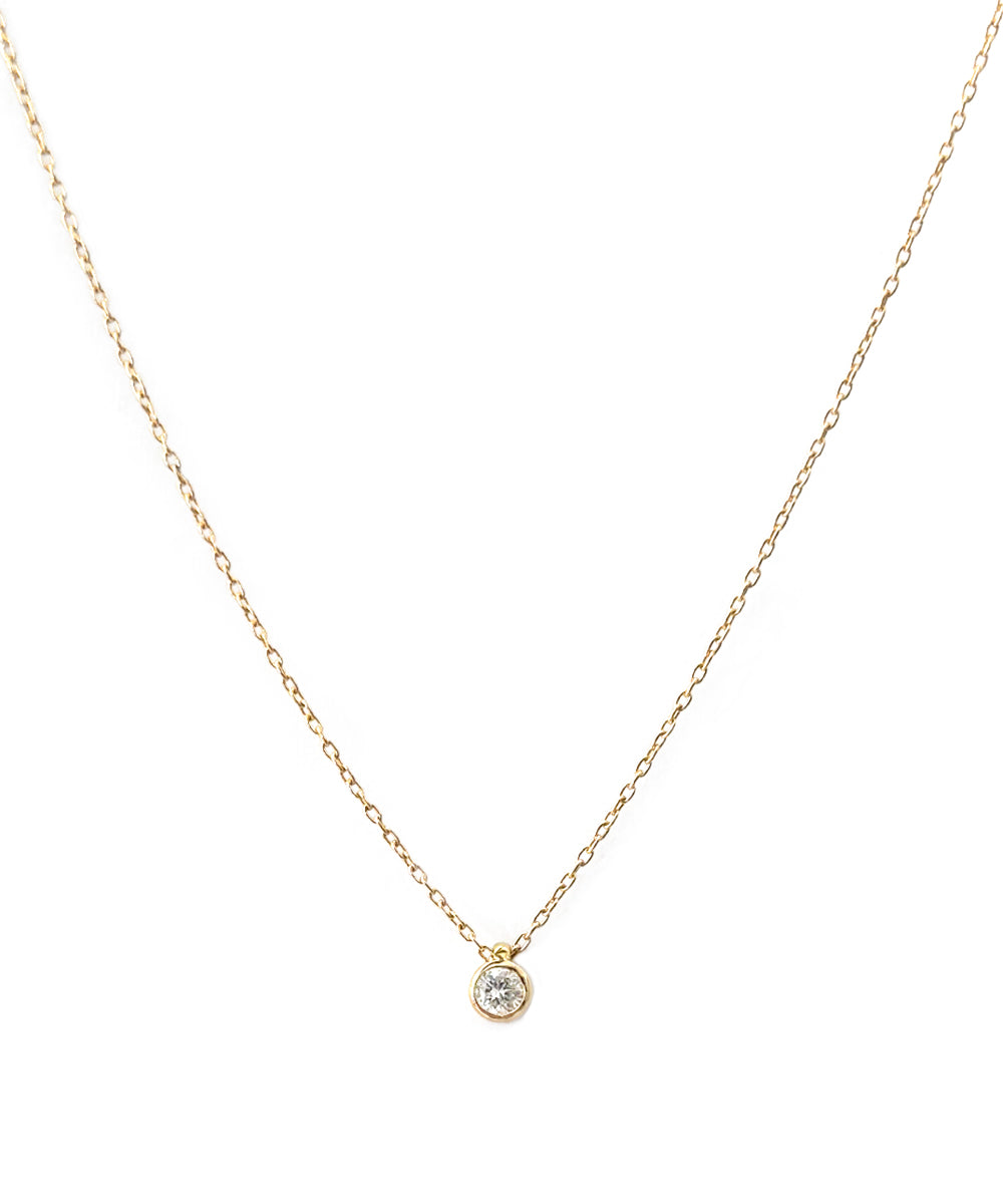 k18 gold / diamond necklace