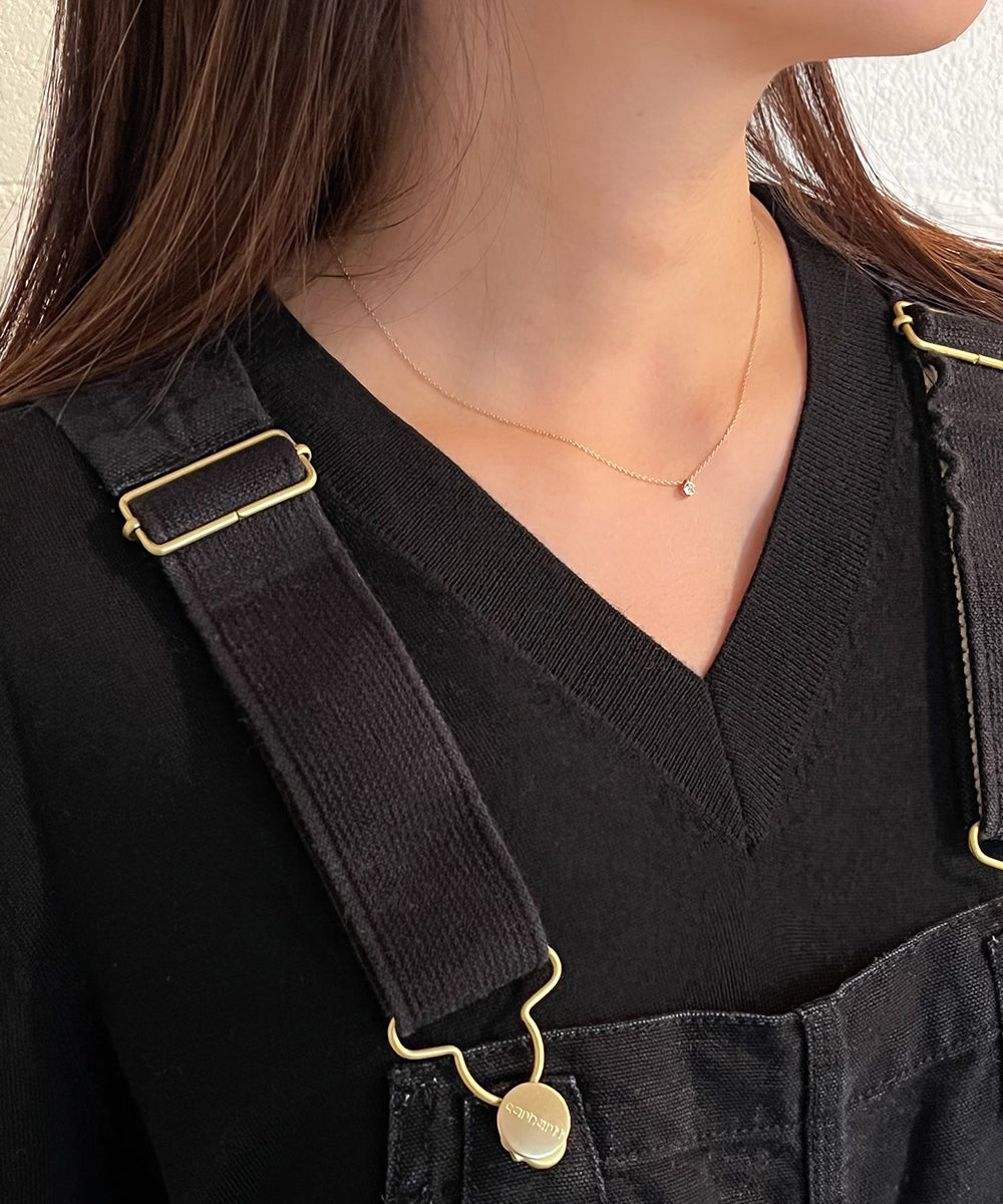 k18 gold/diamond necklace