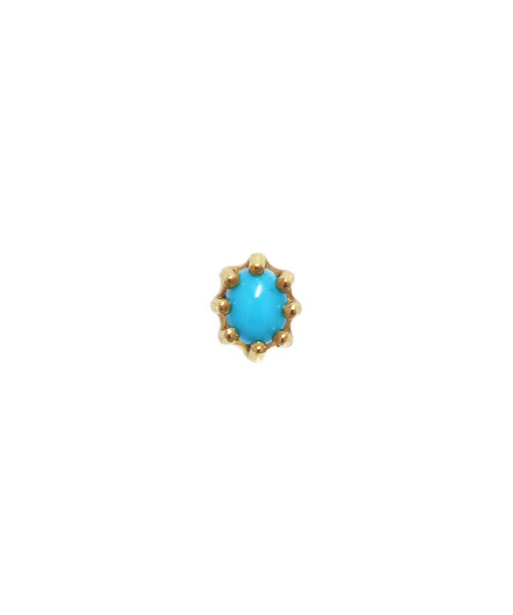 luminis pierce / k18 turquoise