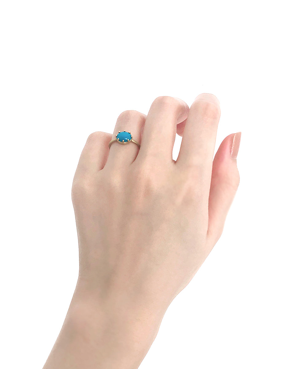 luminis ring / k18 turquoise