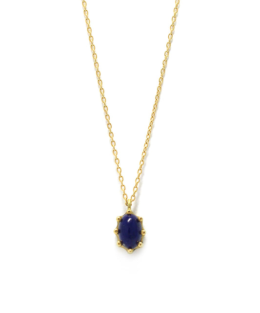 luminis necklace / k18 lapis