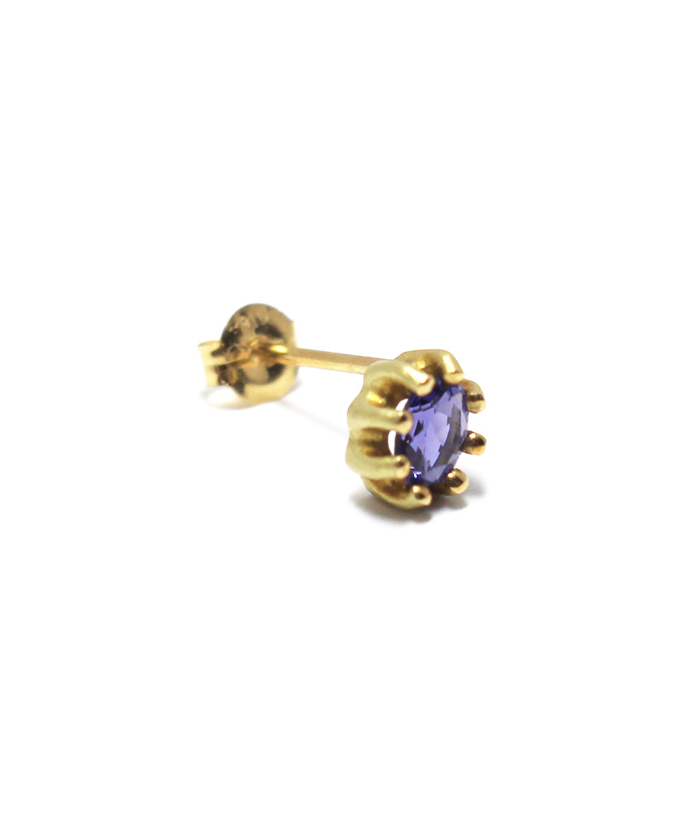 luminis pierce / k18 iolite