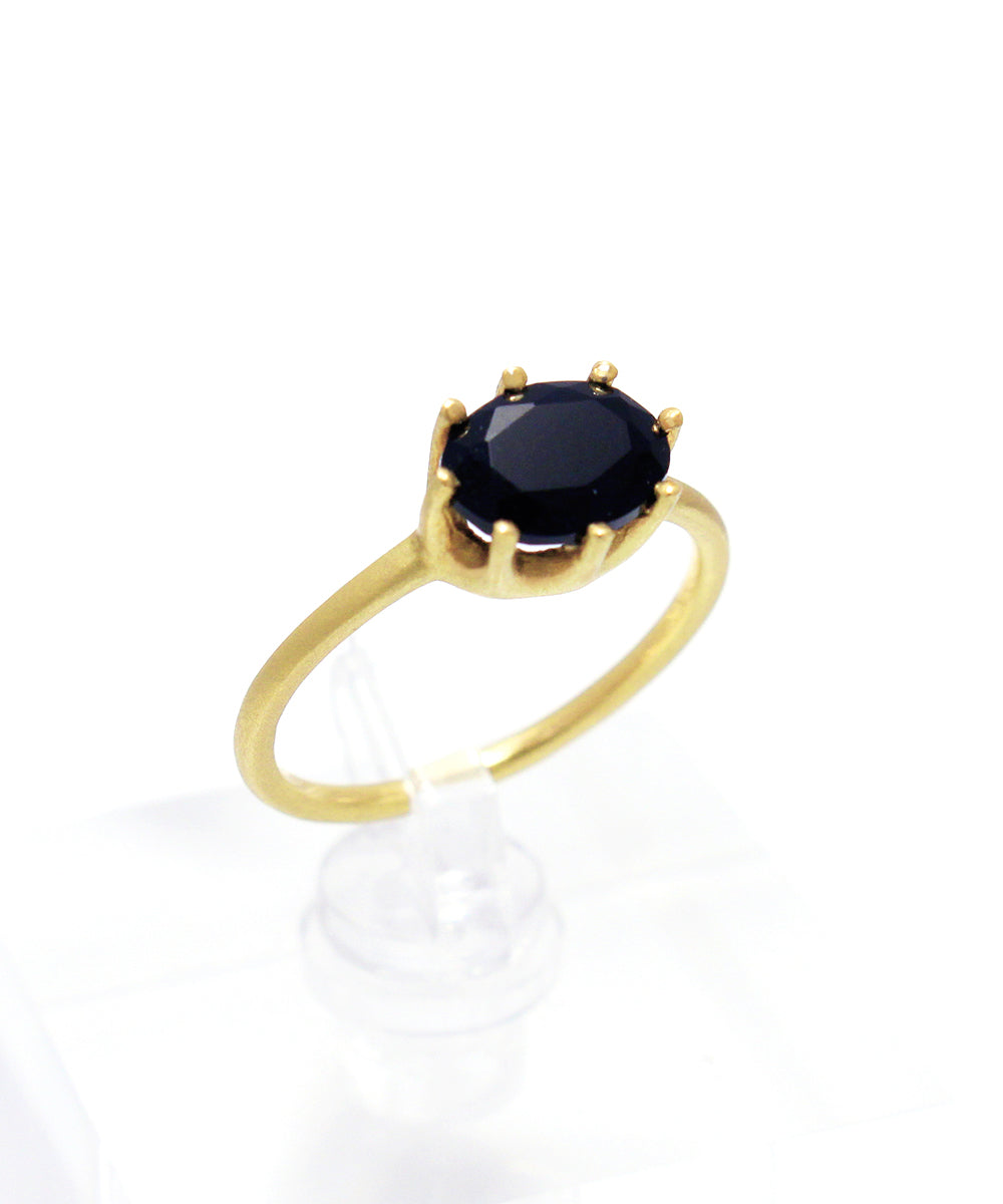 luminis ring / k18 onyx