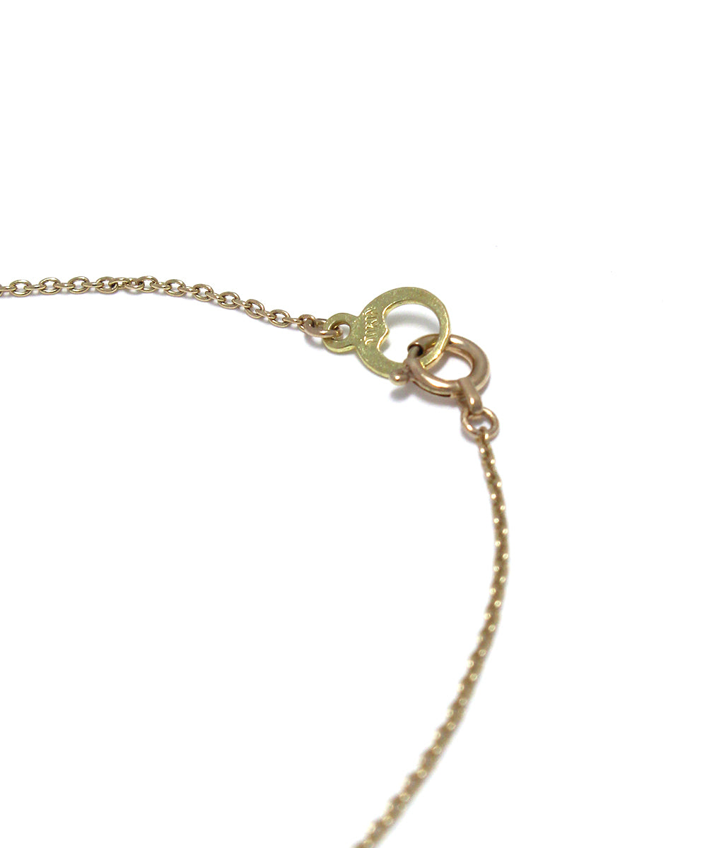 k10 gold / freshwater pearl snake necklace