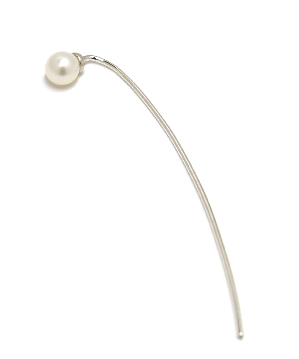 pearl meteor earring S / silver