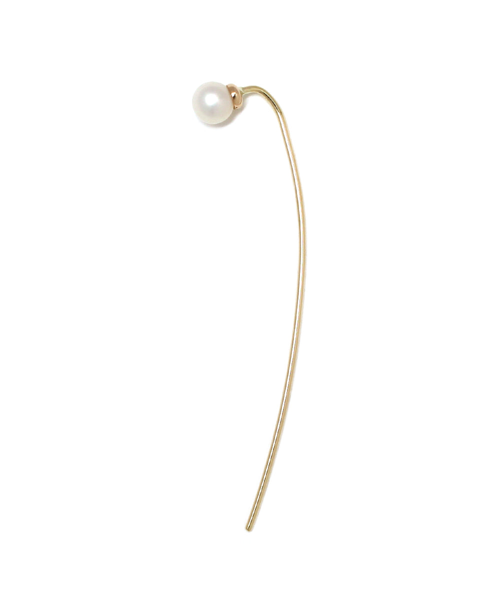 pearl meteor earring S / k10