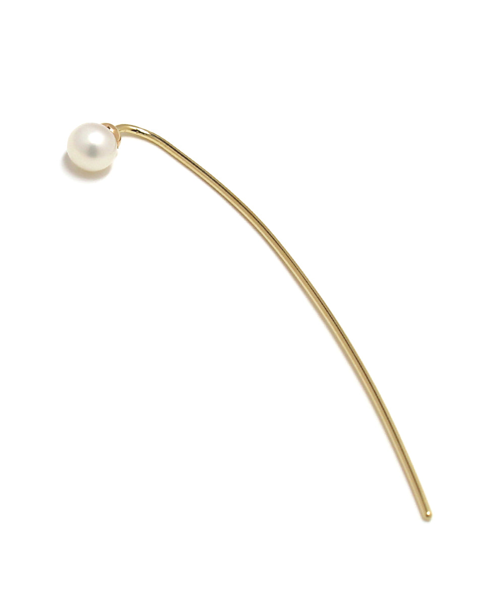 pearl meteor earring S / k10