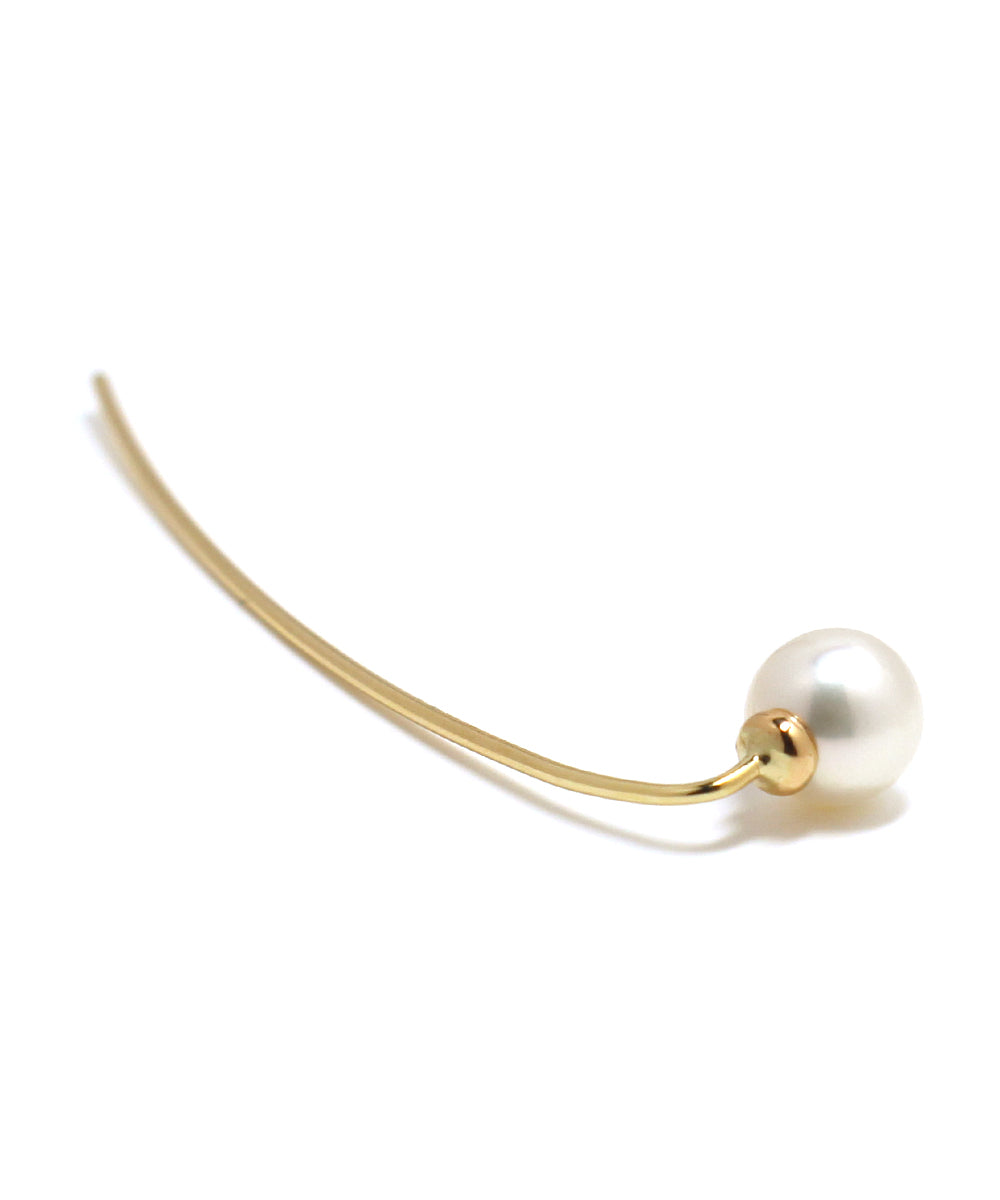 pearl meteor earring M / k10