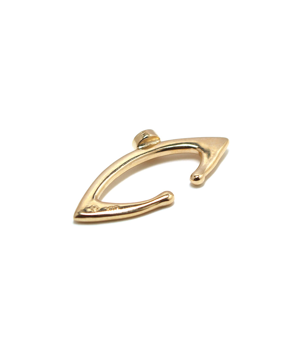 meteor ear cuff short / k10 pearl