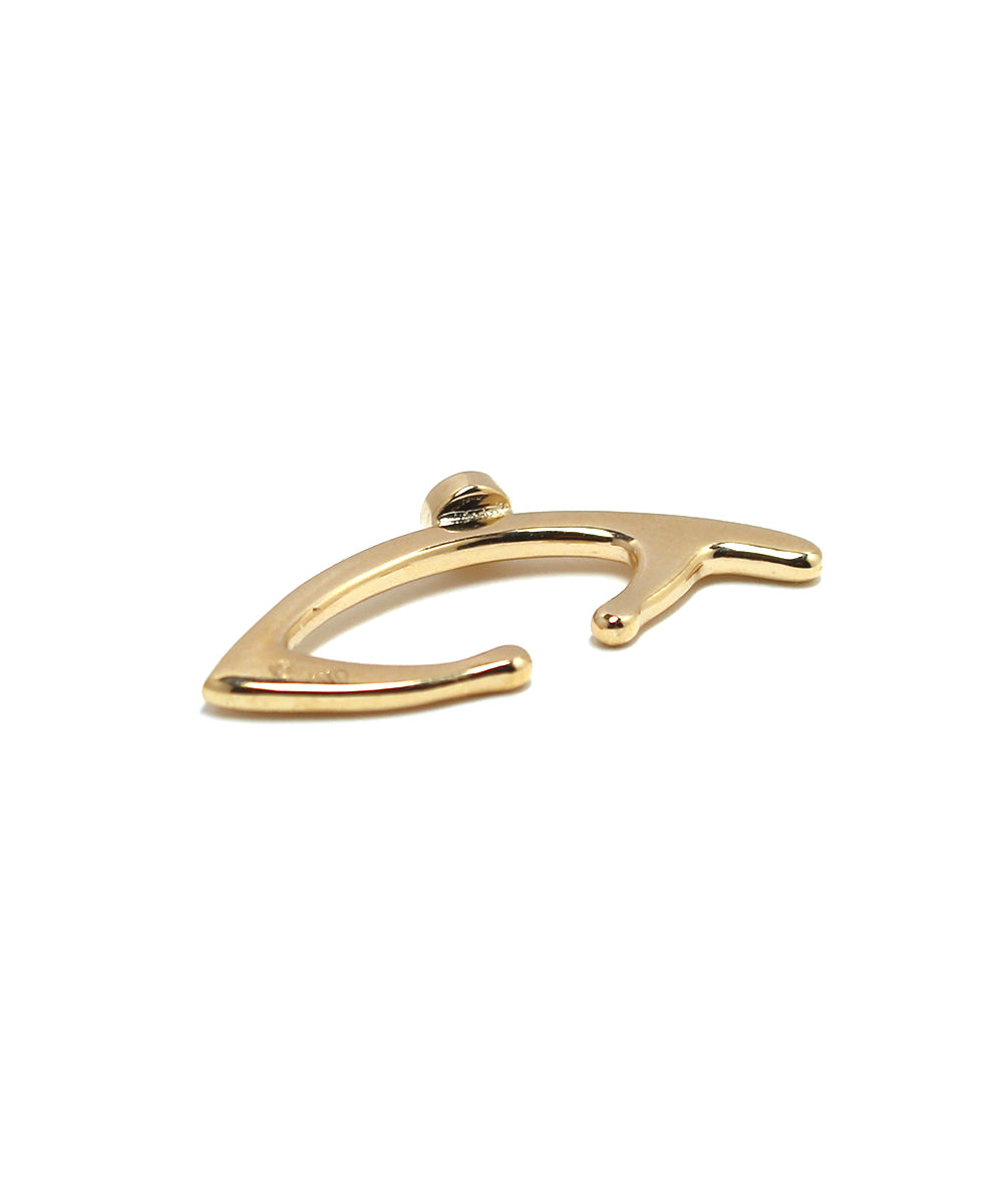 meteor ear cuff long / k10 pearl