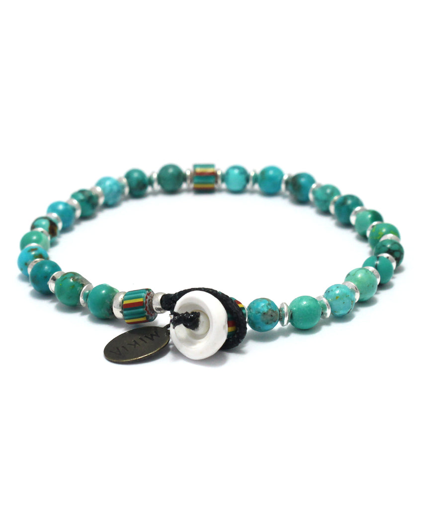 5mm stone bracelet / turquoise