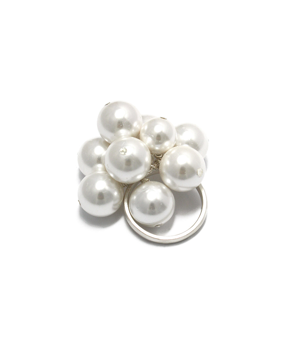 shell pearl ring