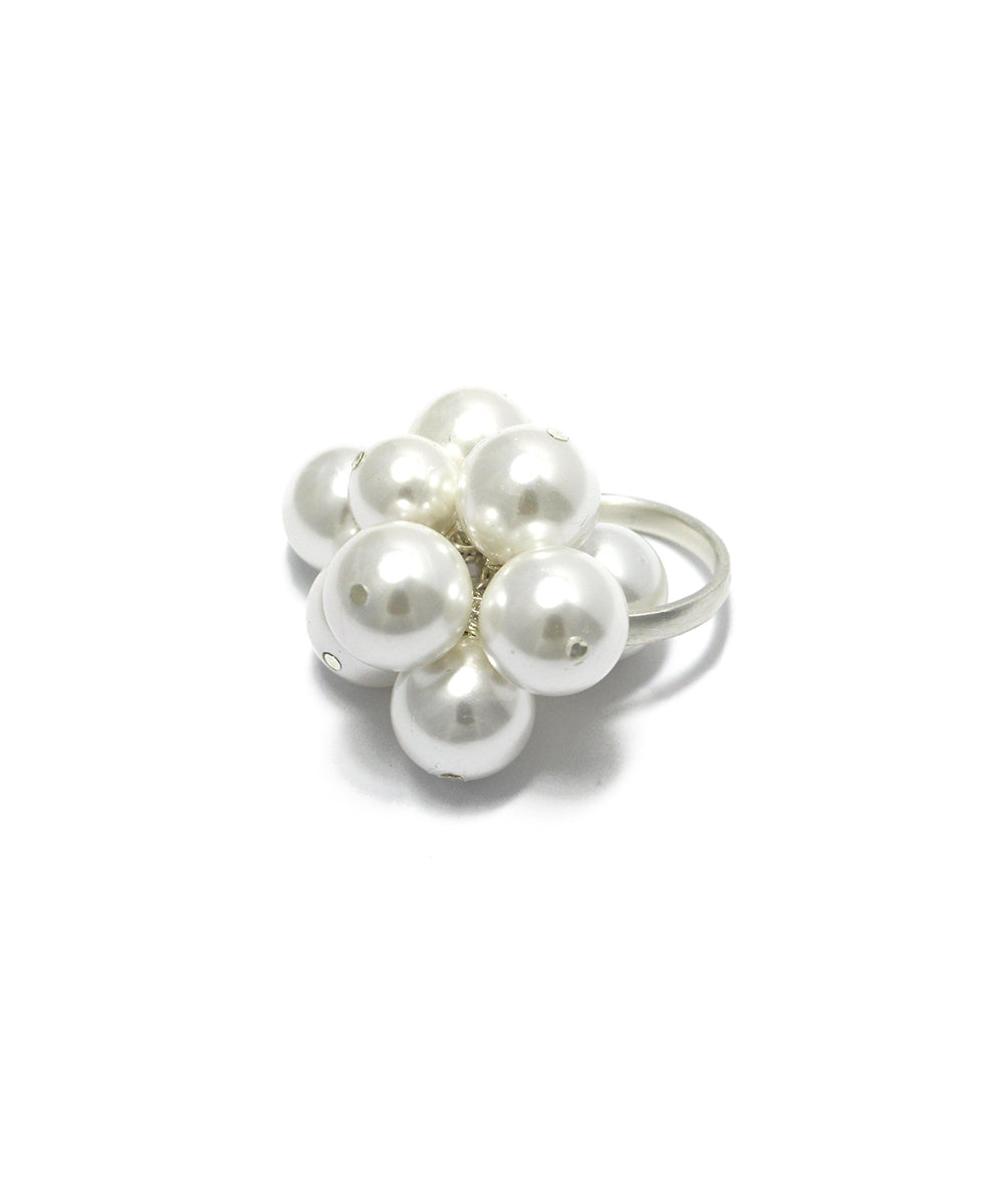 shell pearl ring