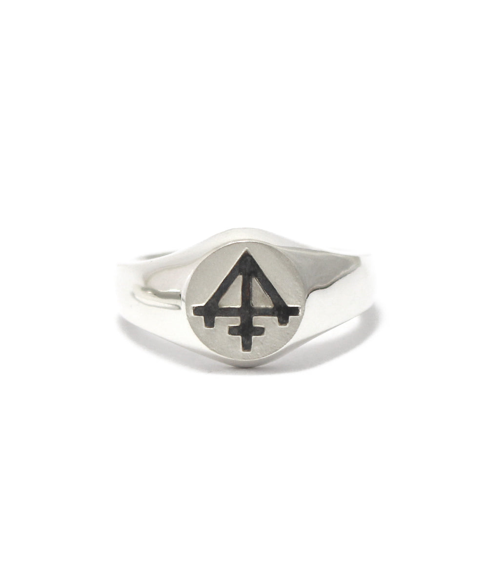 silver 925 ring / heritage/black