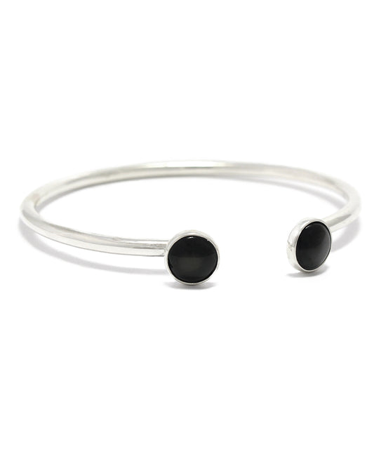 MIKIA bangle A /rainbow obsidian