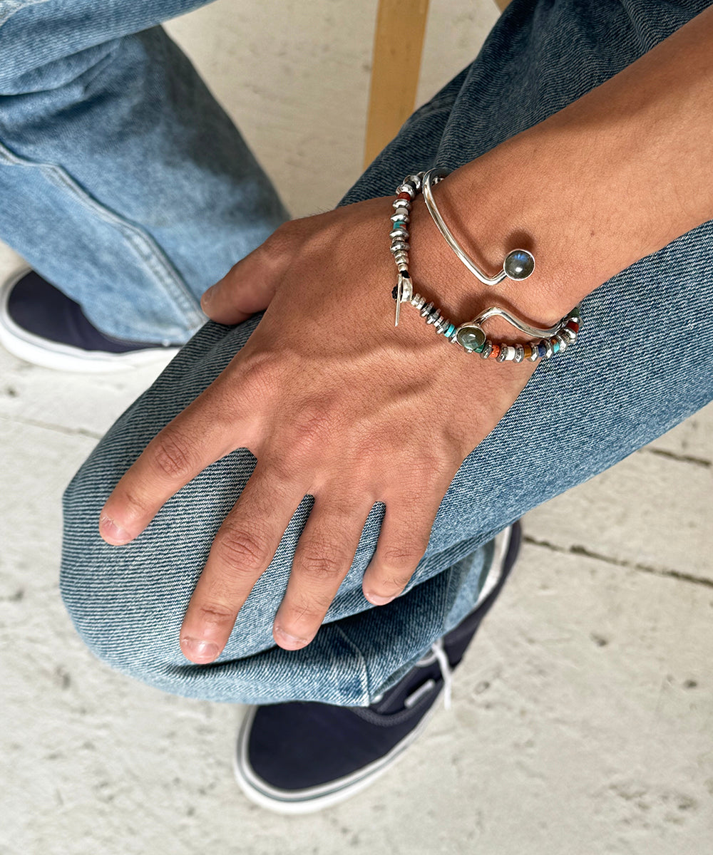 MIKIA bangle B /labradorite