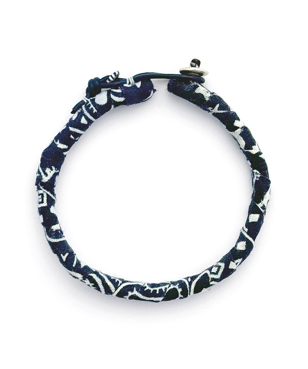 bandana bracelet (new) / navy