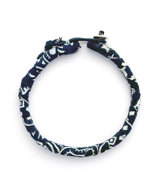 bandana bracelet (new) / navy