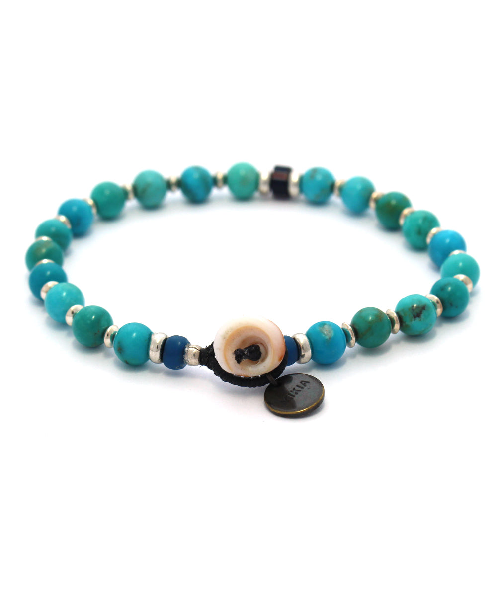 6mm stone bracelet / turquoise