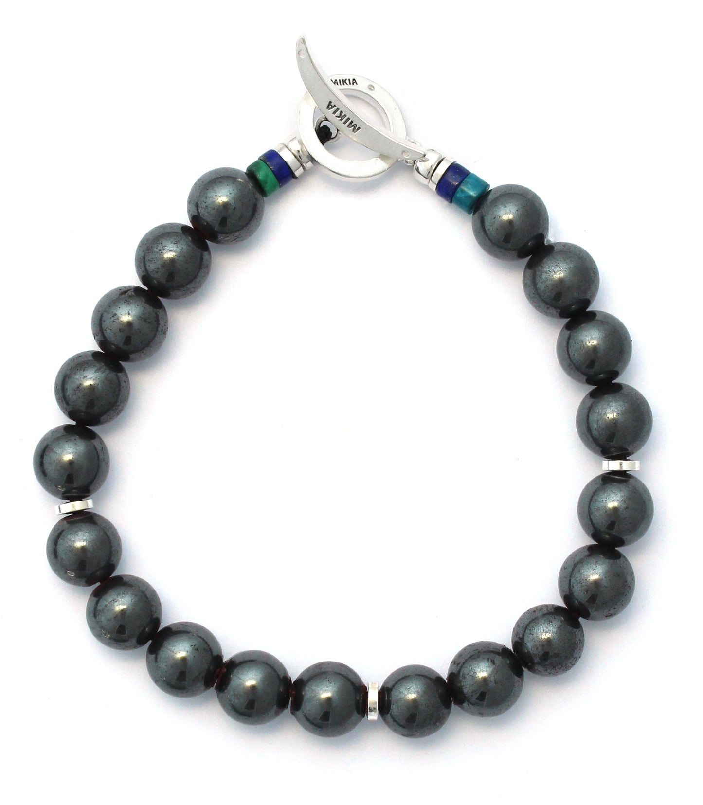 8mm stone bracelet / natural hematite