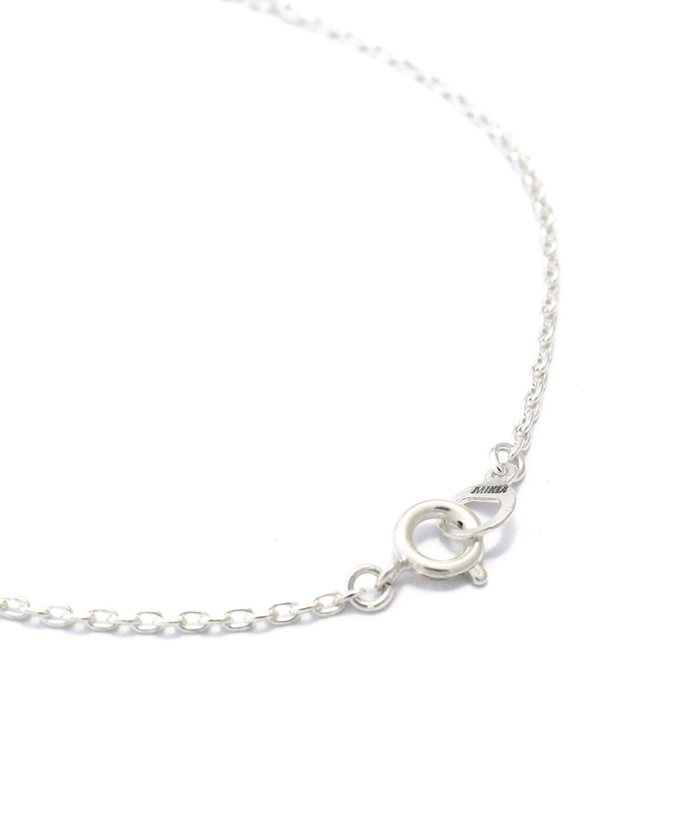 Rectangle necklace sv925 / turquise