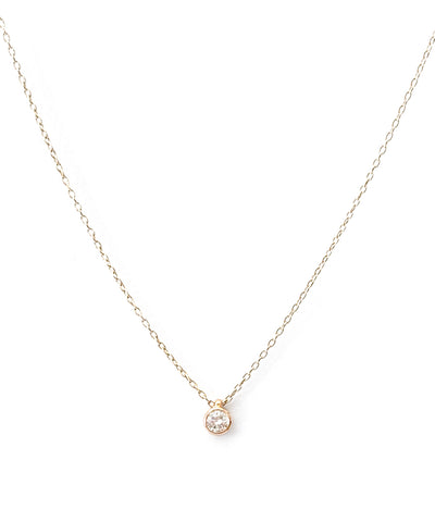 k10 gold / diamond necklace