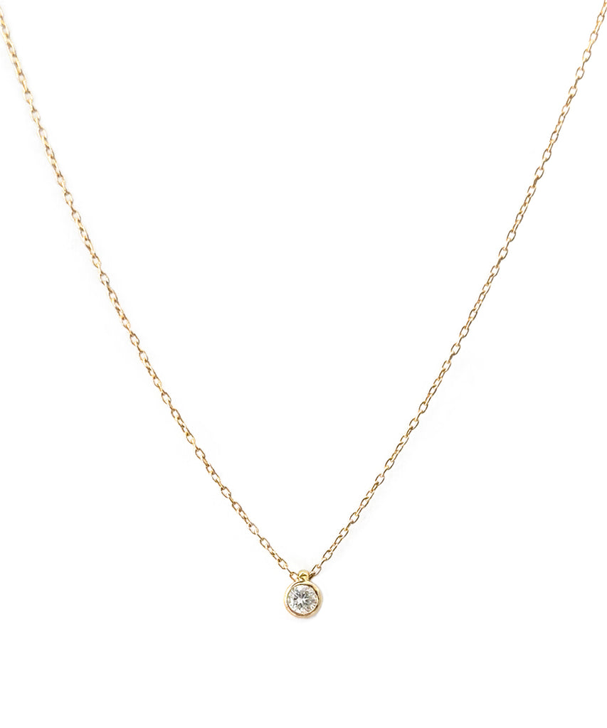 k18 gold/diamond necklace