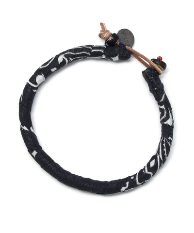 bandana bracelet / black