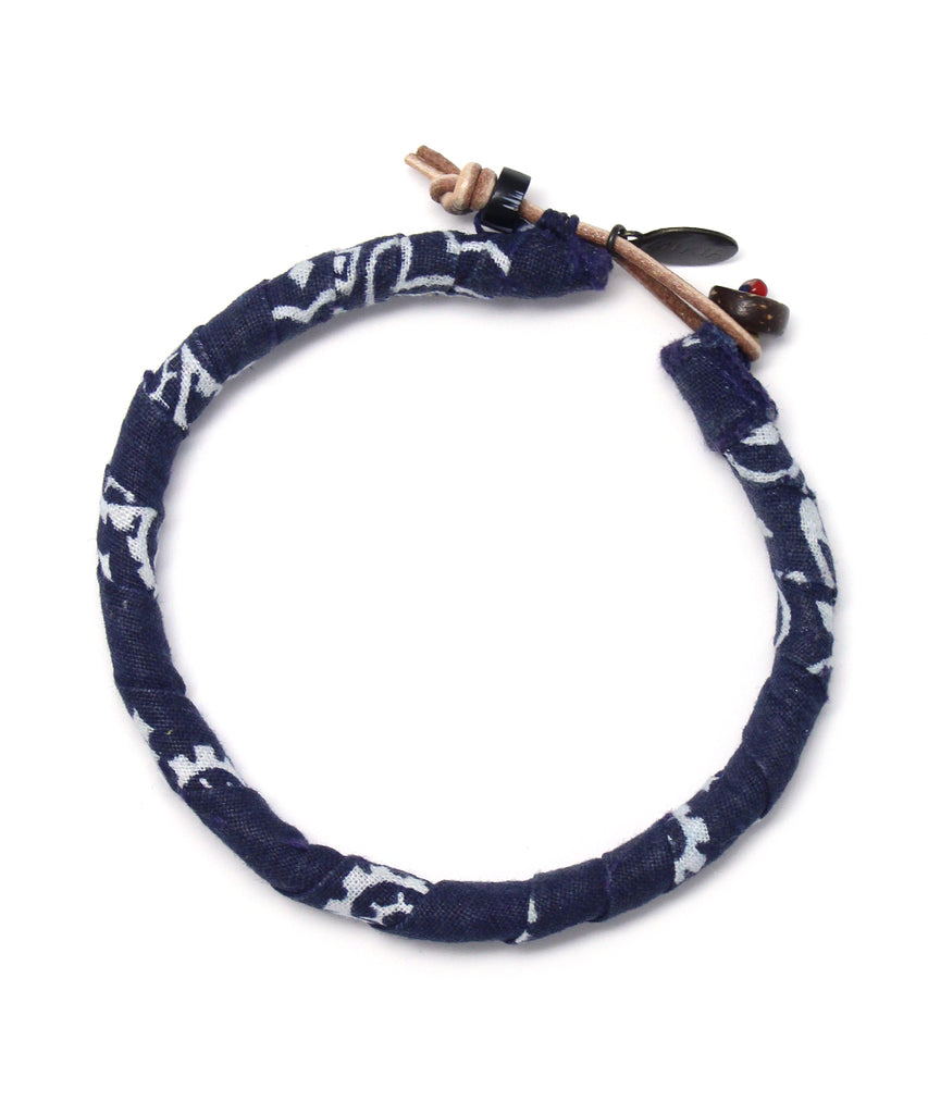bandana bracelet / navy