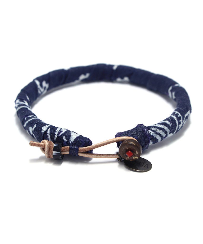bandana bracelet / navy