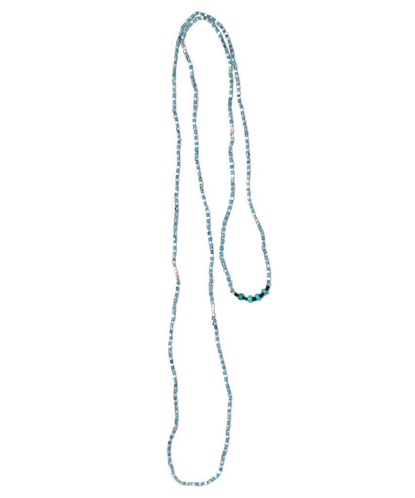 turquoise long necklace