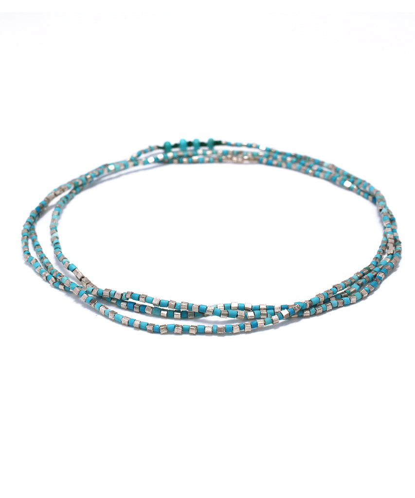 turquoise long necklace