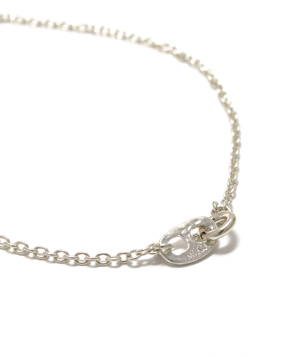 snake coin necklace / silver925