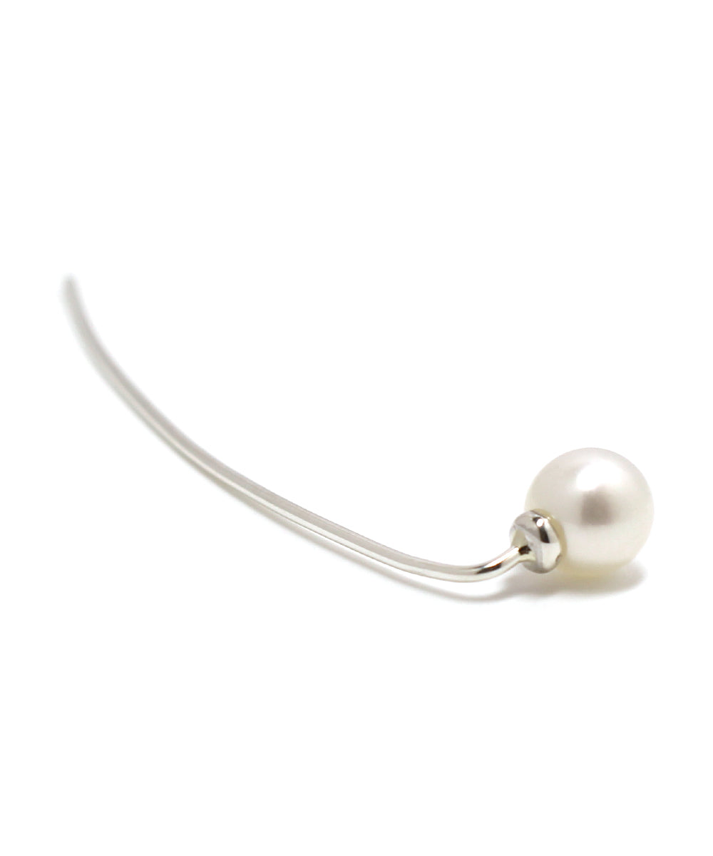 pearl meteor earring M / silver