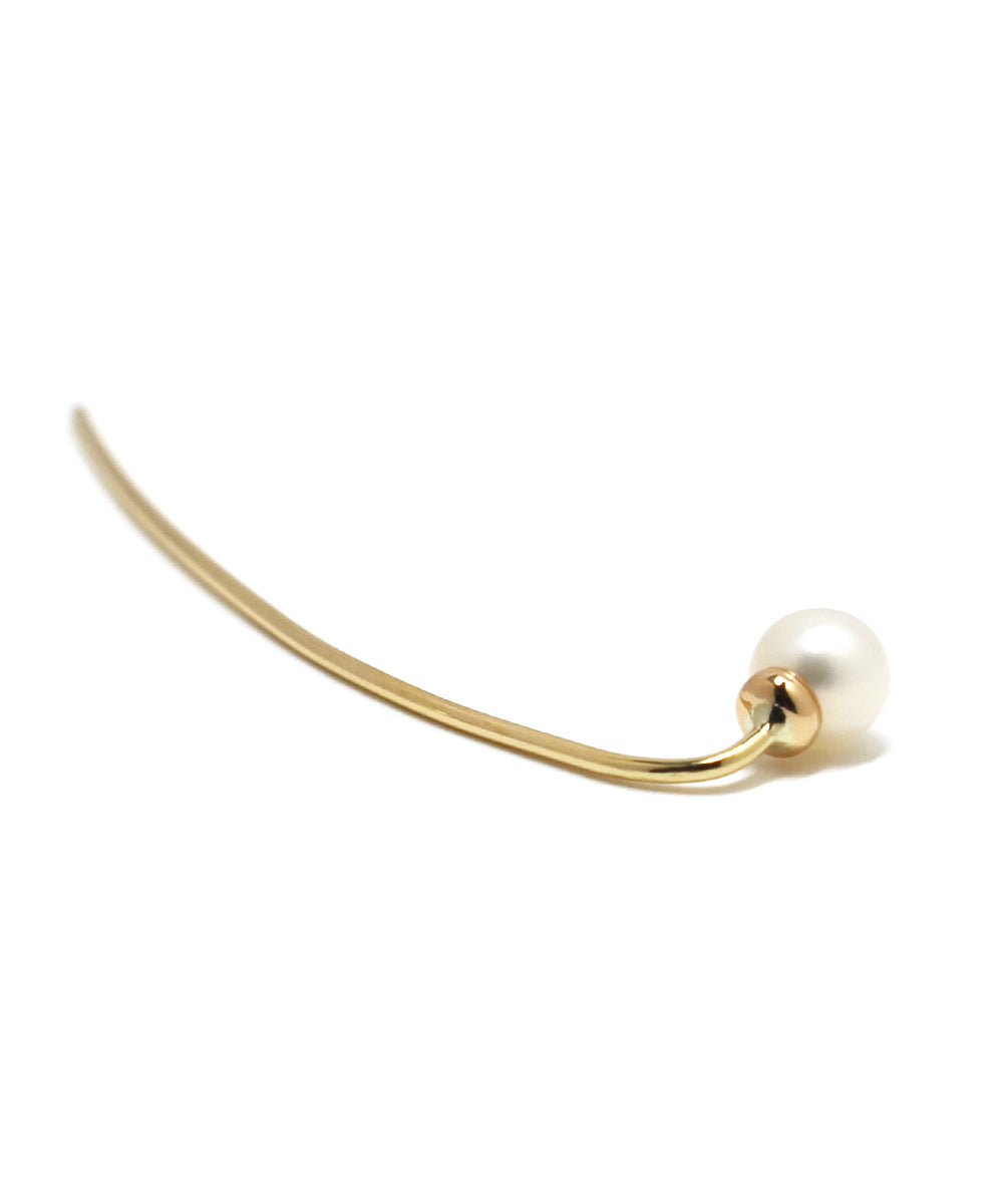 pearl meteor earring S / k10