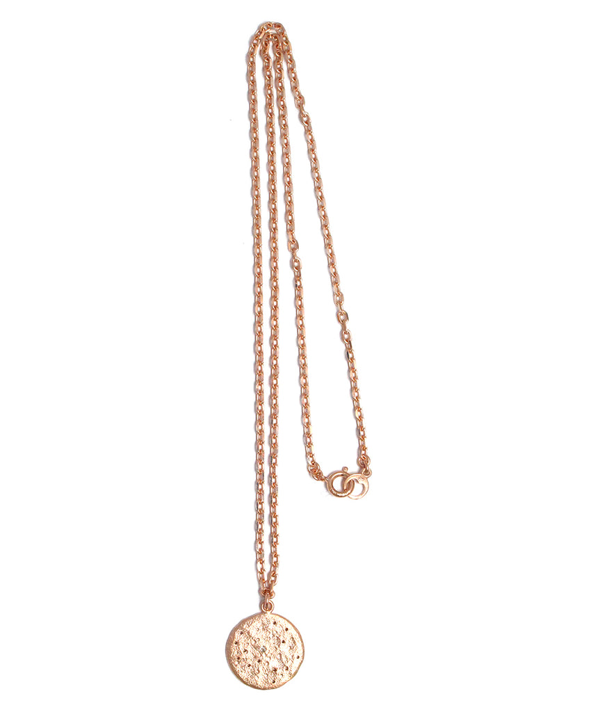 "POLARIS" necklace / pink gold