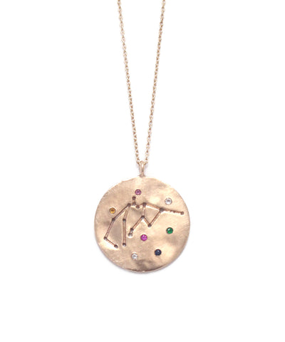 zodiac sign necklace(Aquarius)